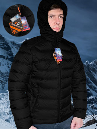 Пуховик зимовий Carpe Diem Bigfoot Winter -25°C чорний